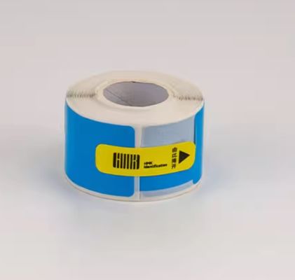 Blue Print label tape HMK GE-16BL 26mm*79mm Sign Sticker Wide Format Logo Tube printer fornecedor
