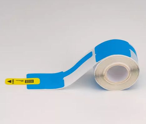 Blue Print label tape HMK GE-16BL 26mm*79mm Sign Sticker Wide Format Logo Tube printer fornecedor