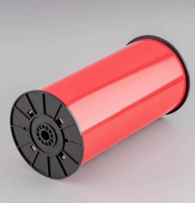 Fita de etiqueta de impressão vermelha HMK 300mmx15m Adesivo de sinalização Logotipo de formato amplo fornecedor