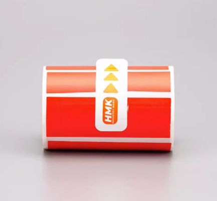 Red Print label tape GE-7024R 70mm*24mm Sign Sticker fornecedor