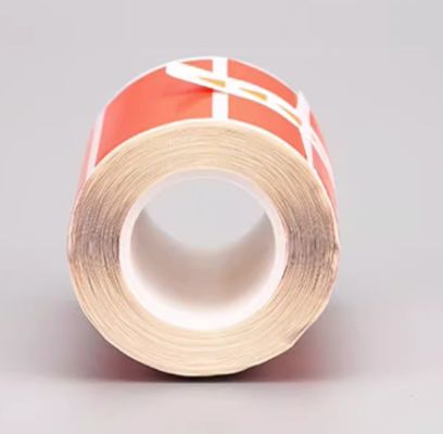 Red Print label tape GE-7024R 70mm*24mm Sign Sticker fornecedor