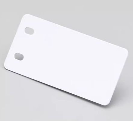 32mm x 68mm PVC Double hole label white SR-3268PD fornecedor
