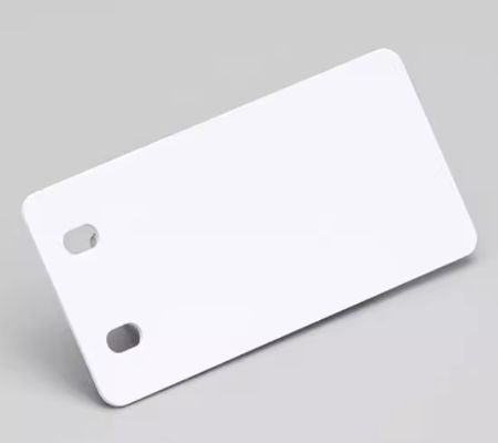 32mm x 68mm PVC Double hole label white SR-3268PD fornecedor
