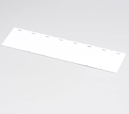 32mm x 68mm PVC Eight consorts label white SR-3268P-8 fornecedor