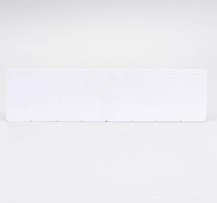 32mm x 68mm PVC Eight consorts label white SR-3268P-8 fornecedor