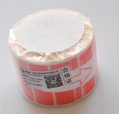 Red Print label tape RA0014 15mm Sign Sticker fornecedor