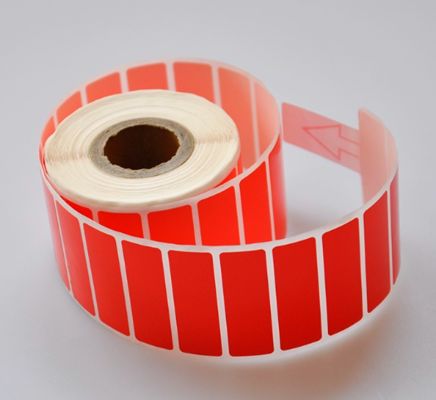 Red Print label tape RA0014 15mm Sign Sticker fornecedor