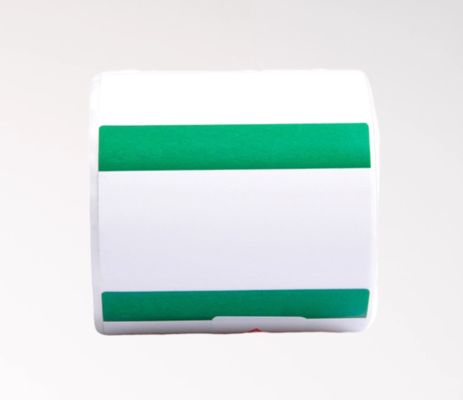 Fita de etiqueta de impressão branca GE-3050W 30mm*50mm Adesivo de sinalização fornecedor