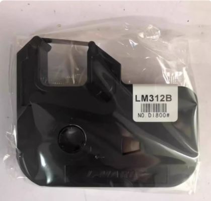 LM312B LM-312B black label tape cassette for LK-320 / LK-340 Electronic Lettering Machine fornecedor