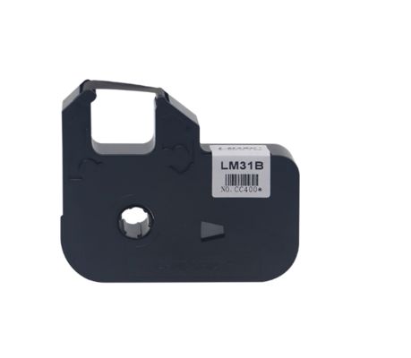 LM-31B black label tape cassette for LK-320 / LK-340 Electronic Lettering Machine fornecedor