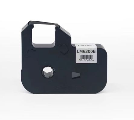 LM6300 Black label tape cassette for L-mark LK4100 / 6224 6100 6300 Integrated automation equipment fornecedor