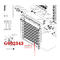 Cremalheira G002344 G002343 da peça sobresselente de Noritsu QSS 29/32/37 Minilab fornecedor