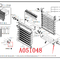 O rolo de volta de A051048-01 A051048 para o minilab de QSS Noritsu qss32/37 fez em China fornecedor